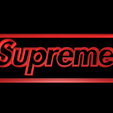Supreme.png Famous Clothing Brands Cookie cutter set