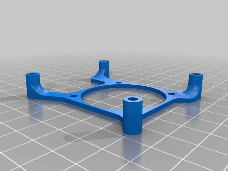 Download free STL file Raspberry Pi 40mm Fan Mount • 3D printing model ...