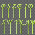 upper.png Tipo de letra para topo de bolo personalizado