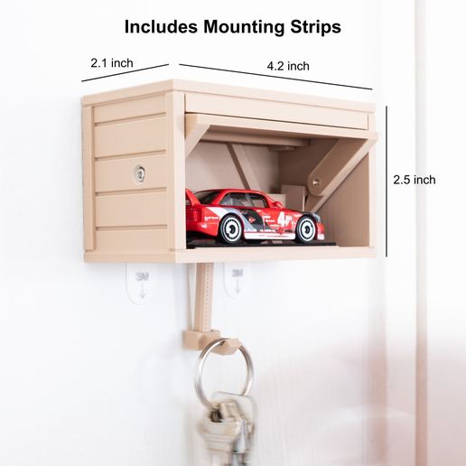 1.jpg Pixel Moto Hot Wheels Key Holder
