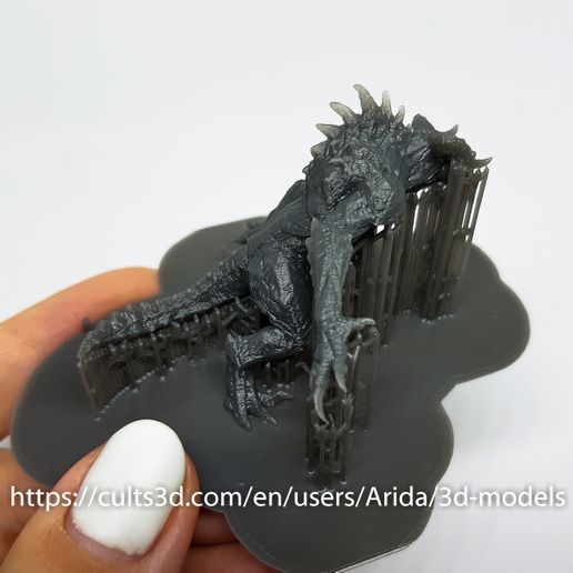 🖼️ Deathclaw - Fallout creatures - high detailed even before painting ...