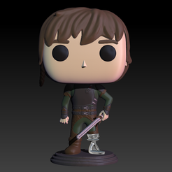 frente.png STL file Funko hipo hiccup - Como entrenar a tu Dragon・3D printing design to download