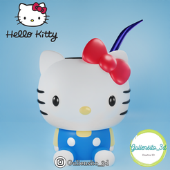 STL file Hello Kitty Bear・Model to download and 3D print・Cults