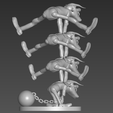 4.png Cowboy Convicts Figurine STL, Cartoon Character Printable