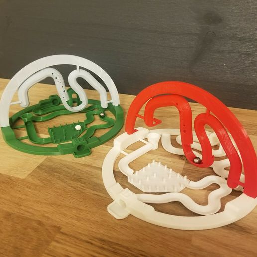 🧩 3D ball path・ STL File for ・Cults
