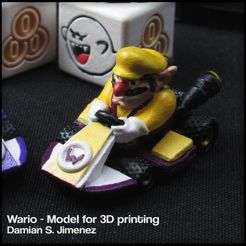 Cults 7.JPG Mario Kart Wario - Wario for Monopoly Gamer