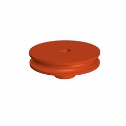 mic.jpg STL file Pulley for microwave motor・Model to download and 3D print