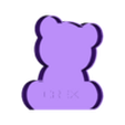 Teddy Bear Puzzle - base (black).stl Teddy Bear Puzzle