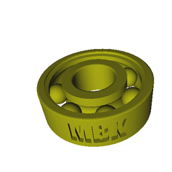 Faux Roulement MBK AV10.png Download free STL file MBK AV10 fake bearing • 3D printer design, Ours3DPrinting