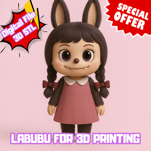 Labubu 3D model