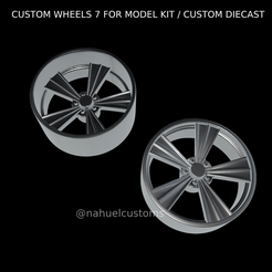 Proyecto-nuevo-2023-06-05T165213.138.png STL file CUSTOM WHEELS 7 FOR MODEL KIT / CUSTOM DIECAST・3D printable model to download