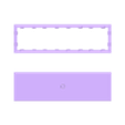 4-8x8_box.stl 8X8 LED array (X2)