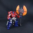 01.jpg Optimus Prime's Battle Axe from Transformers War for Cybertron