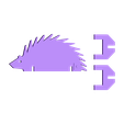 animal_hedgehog.stl Simple animals 2