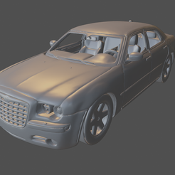 ADASDGFG.png STL file CHRYSLER 300 s・Template to download and 3D print