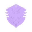 Blason Serdaigle.STL Hogwarts Legacy coats of arms of the 4 houses