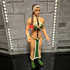 321145288_693298275507898_6269863459694151707_n.jpg Archivo STL STAR WARS CALENDARIO DE ADVIENTO 2022 DÍA #24 PTII, FIGURA LEIA ELFA ESCLAVA, 3.75", 1/18 KENNER, HASBRO・Modelo para descargar e imprimir en 3D