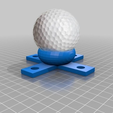 golf.png ceiling mount golf tee for upside-down golf courses
