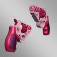3.jpg Honkai Star Rail Sparkle handgun 3D model