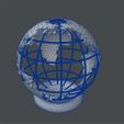 6.jpg Fichier STL Globe imprimé en 3D・Modèle imprimable en 3D à télécharger, djgeenen