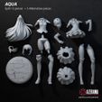 Aqua_Split.jpg Aqua STL prêt pour l'impression 3D
