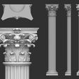 37-ZBrush-Document.jpg 90 classical columns decoration collection -90 pieces 3D Model