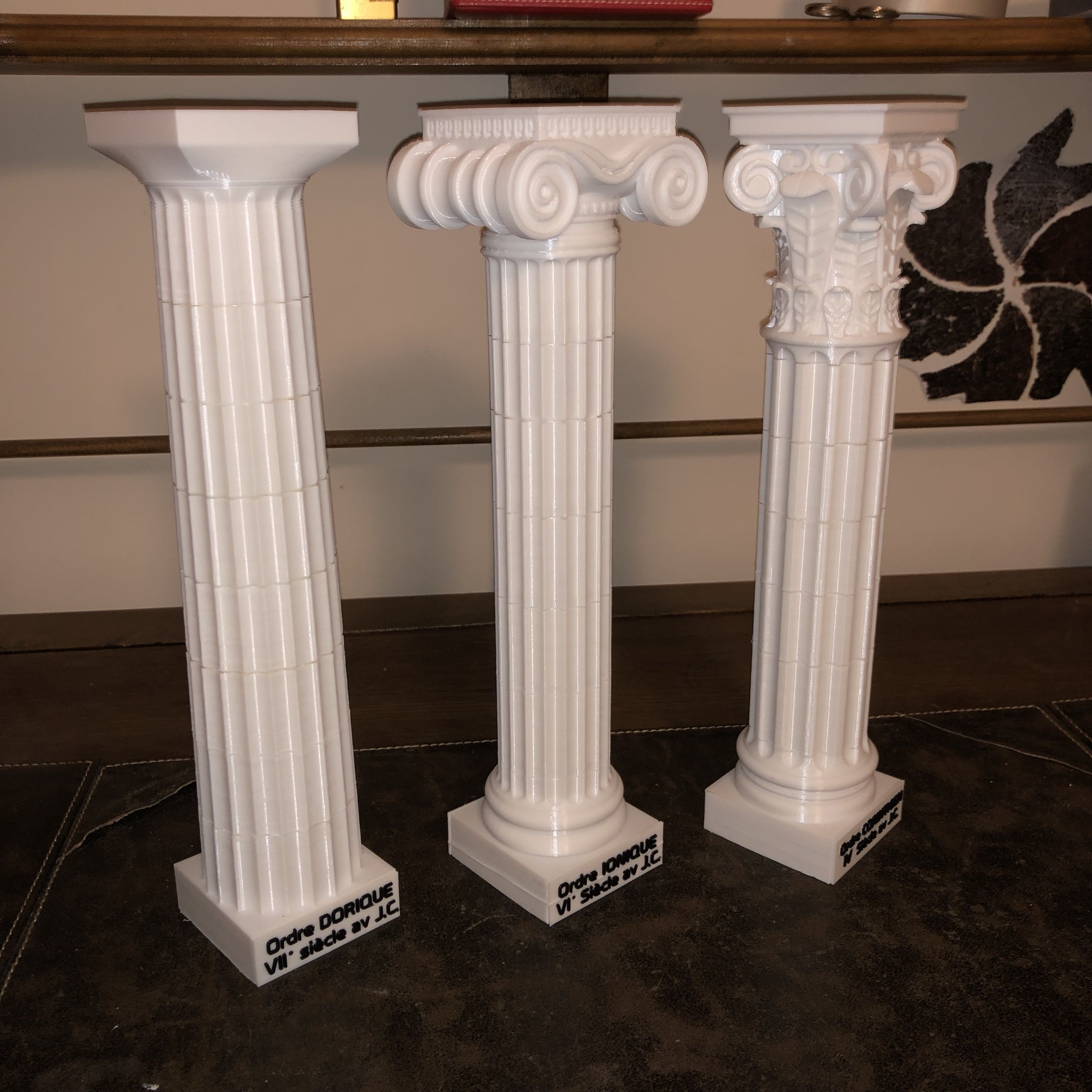 3-colones.jpg Descargar archivo STL gratis decoración de columnas griegas antiguas • Plan para imprimir en 3D, odaffe