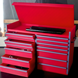 00000.png 1/10 Scale 3D Printed Tool Box with Customizable Drawer Sizes - Perfect for Your Miniature Garage!
