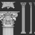 39-ZBrush-Document.jpg 90 classical columns decoration collection -90 pieces 3D Model