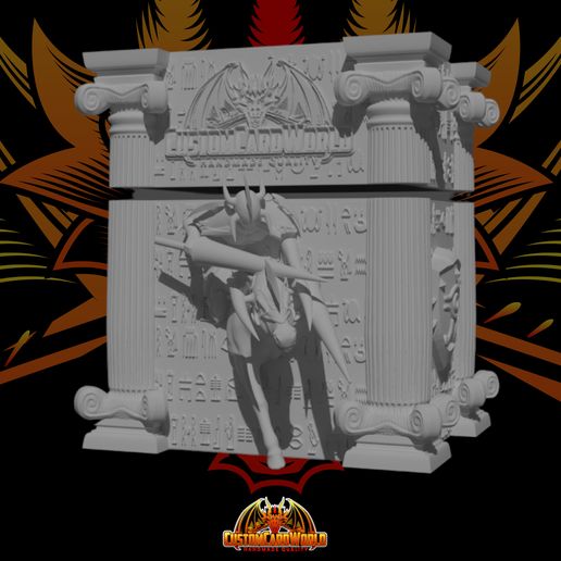 Yugioh Deckbox - Gaia the Fierce Knight STL File for 3D printingCults