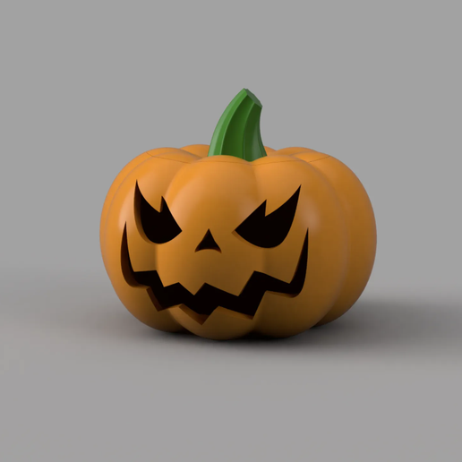 Pumpkin/Jack-O'-Lantern 3D model