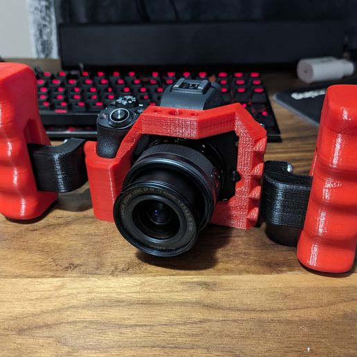 📷 M50 M50 II M5 camera cage・ STL File for ・Cults