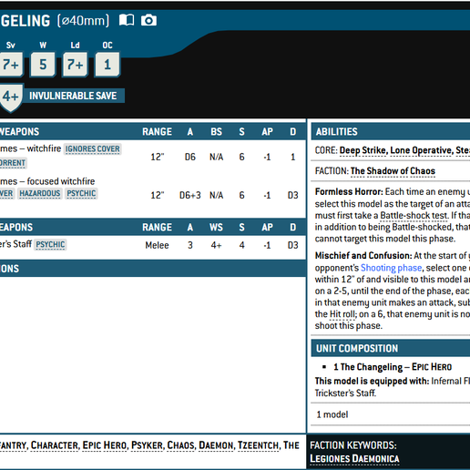 tzeentchs favorite daemon boy