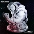 012121-Wicked-Moon-Knight-squared-03.jpg Wicked Marvel Moon Knight: STLs Bust ready for printing