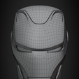 Mk50HelmetFrontalWire.png Casco Iron Man mk 50 para Cosplay