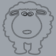 Sheep2.png Cookie Cutter Sheep / Cookie Cutter Sheep