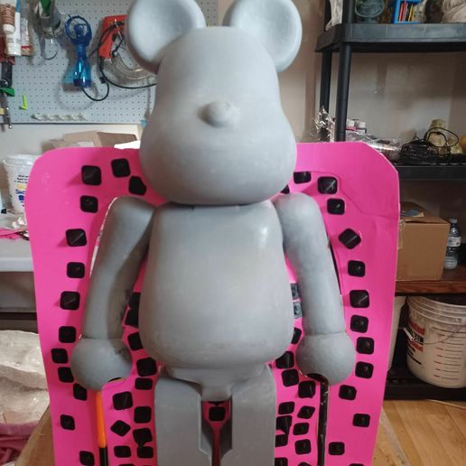 Parting Seam Keys for Brush-On Rubber Mouldmaking 3D model