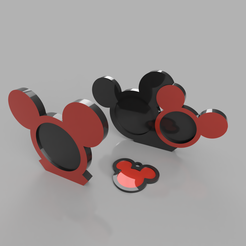 STL file Mickey Mouse Head Coin Bank・3D print design to download・Cults