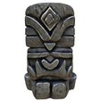 model.png Stone Tiki Sculpture NO.2