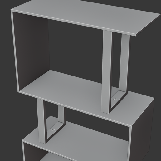 📚 Bookshelf・ STL File for 3D printing・Cults