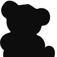 images.png Teddy bear silhouette