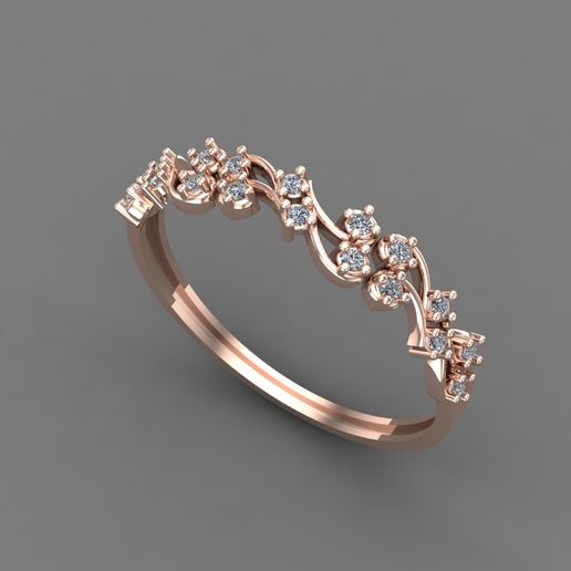 WOMENS DIAMOND SIGNET RING WOMEN RINGS 3DMODELS 3D PRINT MODEL 3D PRINT MODEL 3D model