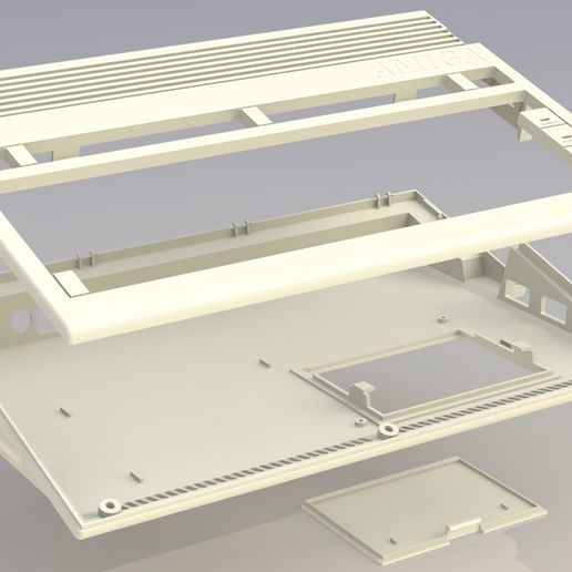 Pic6.jpg Boîtier de l'Amiga 600 modèle imprimé en 3d