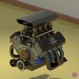 Hoonicorn-V1_Render_1.jpg STL file FORD MUSTANG HOONICORN V1 - ENGINE・3D print object to download