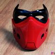 DSCF1122.jpg Red Hood Mask - DC comics Cosplay