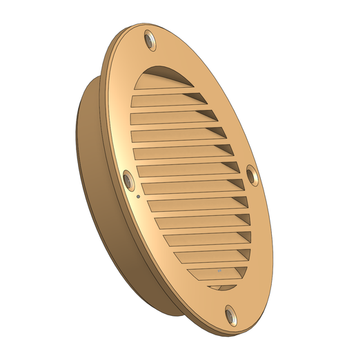 Custom RV Air Louvered Vent – 3D Printed Replacement for Trailers, Campers, and Vans – Multiple Sizes Available