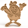 1.png HAPPY CHICKEN COOKIE CUTTER