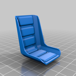 Interior_pilot_seat.png Archivo STL gratuito Razor Crest, piso de la bañera sin clavijas・Objeto imprimible en 3D para descargar