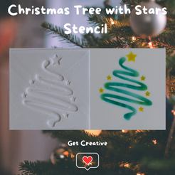 Christmas-Tree-with-Stars-Stencil.png Christmas Tree with Stars  Stencil