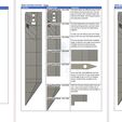Final Fantasy 7 Remake uster Sword Assembly Instructions Modelled and Cut for the FF7 enthusiasts and detailed painters, this Buster Sword Design has been prepared to give you're the maximum painting and weathering capability, as well as to ensure maximum stability, durability, and protection. ‘These instructions have been put together to help you understand the parts and how they come together, which parts are shared across all the cuts and wich parts | recommend print in SLA and/or FDM. If any questions and/or ‘feedback about the files or cuts, please contact me at tim@lavelle.bio, 3D Print File Formats Allfiles have been exported in 3MF format (non Gyra/Pjisa.0roject files) and have been orientated in the best possible printing direction, Cut Sizes [As there are large number of printers with varying print bed sizes, | gauged what are the average print bed sizes and ‘ut the files into the following printers/bed sizes ca Baus i3 M3. | Gigalty Ender 5 Pus “Fito requiremen 350x 350x400 | ind file in /Uncut/ folder FULL Assembly Overview — Prusa & Ender 5 Plus “SQEEHZS Eom iL af Blade Assembly Overview — Prusa Porn 7Pcusa/Blade/Blade - Cut 1.3mt ‘Comments, This piece takes two diferent keys in Both the bottom and top ofthe print. The top keys are found in the (Guard folder and help fuse the blade, with the guard pieces ‘ensuring clean assembly. 7esys9/Bade/Blade - Cat 23mt 7P0us9/Blade/Blade - Cut 3.3m 7 0us9/Blade/Blade ~ Cut 4.3mt 7Pcus9/Blade/Blade - Cut 5.3m ‘Allthese blade parts are oriented in their ‘optimal printing position, and each takes ‘one key file to connect the blade pieces together. In total, you will need to print Sx of these keys to slot into your final blade assembly. This key has been intentionally modelled large, to help this very large sword hold ts strength and ensure clean and easy ‘sanding w/o risk to breaking the joins. ‘As you can see, each blade part and key have a 1% inch (31.75 mm) centre spline ‘cut through to slot in a PVC or Wooden ‘dowel, to add further strength to this model 7 cus9/Blade/Blade - Cut 6.3mt /Pcusa/Blade/Blade - Cut 7.3mt ‘With this final part being smaller than the rest, have constructed a smaller key to help ensure final aahesion and strength to the blade Blade Assembly Overview — Creality Ender 5 Plus Full View Pr Tender 5 Plus/Blade/Blade - Cut 1.3mf ender 5 Plus/Blade/Blade Cut 2.3mf = ender 5 Plus/Blade/Blade- Cut 3.3mf ‘ender 5 Plus/Blade/Blade- Cut 4 3mt ‘ender 5 Plus/Blade/Blade Cut 5.3mf ‘Comments, ‘All these blade parts are oriented in their optimal printing position. This key has been intentionally modelled large, to help this very large ‘sword hold its strength and ensure ‘lean and easy sanding w/0 risk to breaking the joins. ‘As you can see, each blade part has @ 1 inch (31.75 mm) centre spline cut through to slot ina PVC or Wooden ‘dowel, to add further strength to this model Guard Assembly Overview — Prusa an Each Guard is spit into two pieces, with Keys, to fit onto a Bcusa Bed. a ee Below instructions are detailed in the order in which the guard pieces are slotted into each other to join the Blade to the Hilt. as eee ——S ‘Top Guard Plate 7e3is9/Guard/Top Guard Plate - Back 3mt 7Pxsa/Guard/Top Guard Pate - Front.3mt 78159/Guard/Lyg Blade Guard Key x4.3mi Print the Blade Guard Key 4x times and slot 2x into this guard and 2 in the Blade Guard Plate ‘Mid Guard Plate 723159] Guard/Mid-Guard- Back 3mnt 72159/Guard/Mid-Guard -Front.3mt 7215@/ Guard/Mid-Guard Key x4.3mt /Common/Guard/Rivet 10.3 ‘Rivets: Recommend printing these in SLA to get a nice smooth finish, but FOM will work as wel just wil need more sancing. Bottom Guard Plate 7Beusa/ Guard/B5m Guard Plate - Back 3mt 7B 5usa/ Guard/B5mq Guard Plate -Front.3mt ‘7B pusa/ Guard/B5my Guard Keys x2.3mt 72 159/ Guard/Blade Guard Plate -Back.3mt 72159/Guard/Blade Guard Plate -Front.3mt 724159/Guard/Blade Guard Key x4.3mf Buster Sword - Final Fantasy 7 Remake